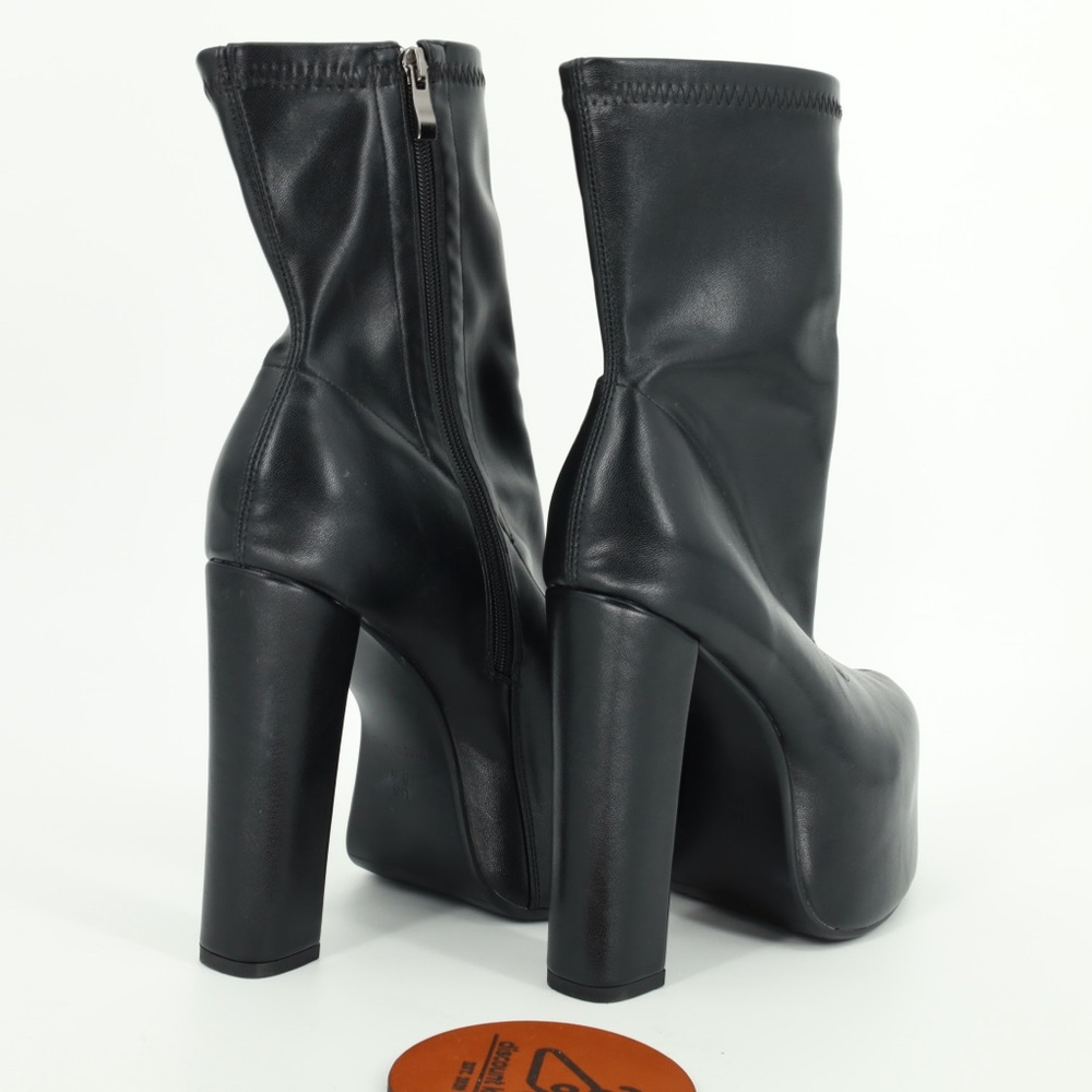 Pull-On Platform Boots Goth Punk - image 6